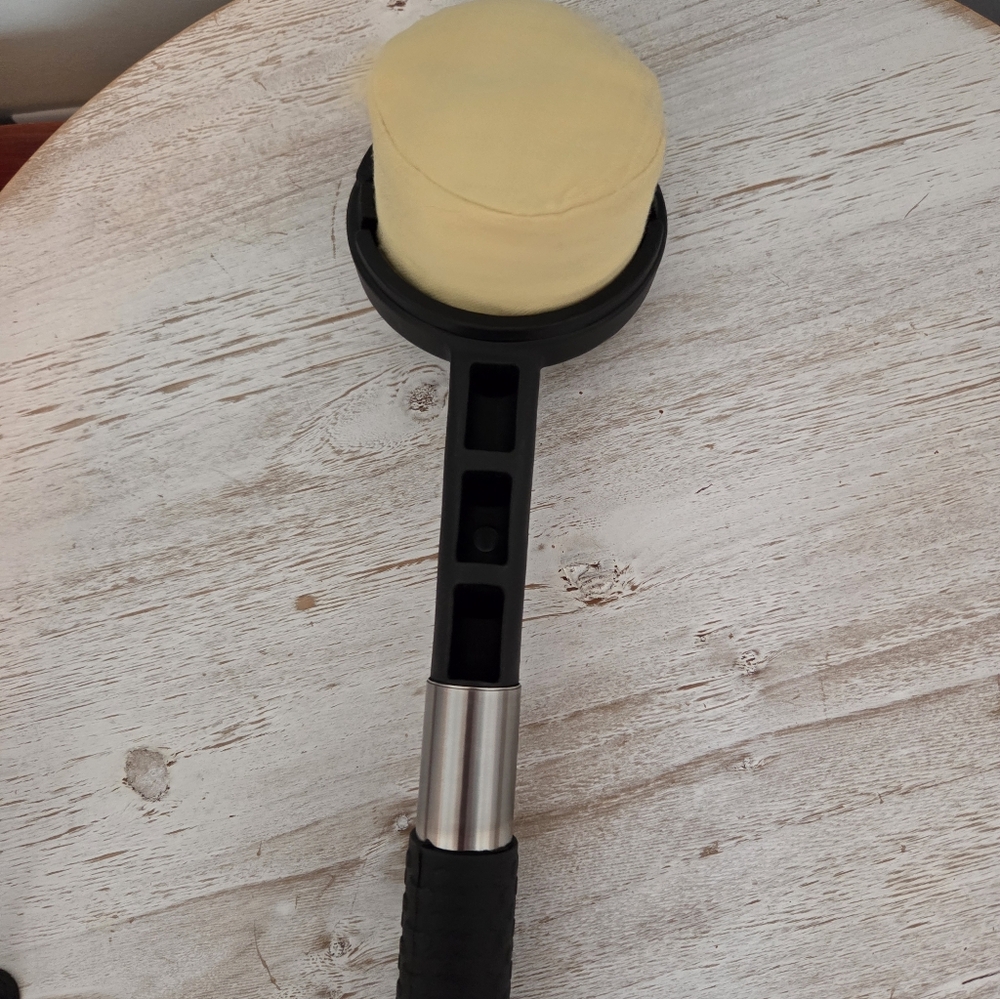 BBQ Grill Brush Bristle Free Cirle